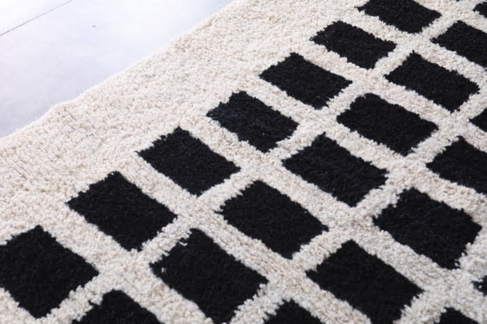 Moroccan checkered rug - Beni ourain rug