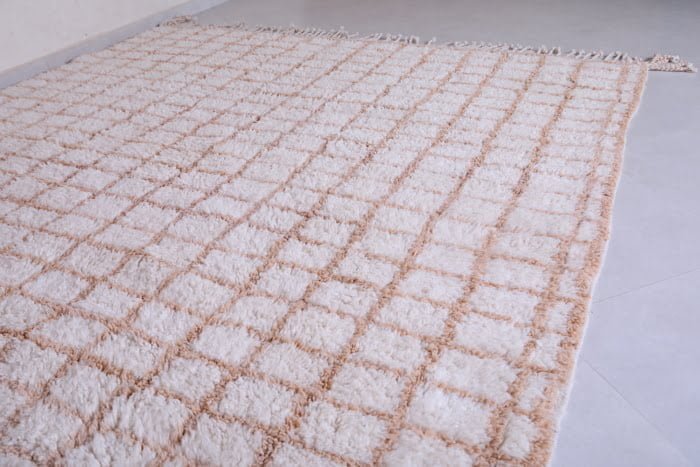 Moroccan Grid rug - Hand knotted Berber rug