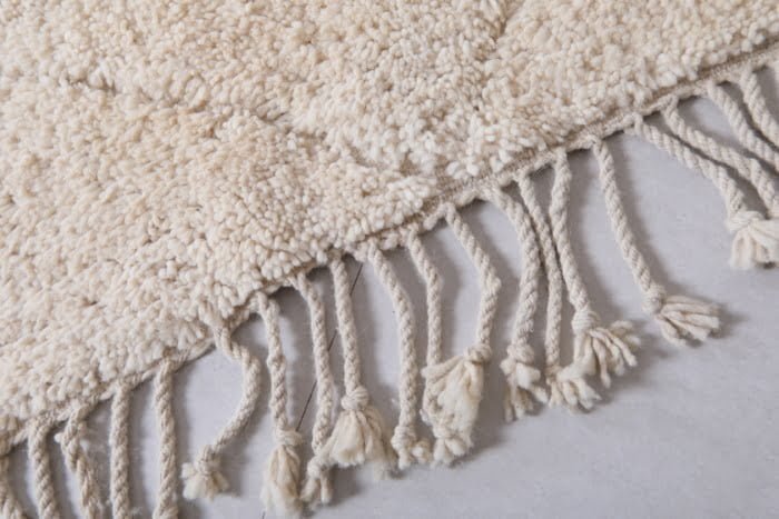 Moroccan rug Ivory - Creamy rug