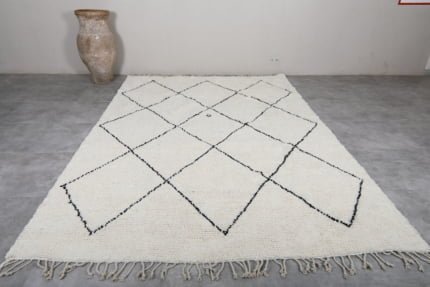 Moroccan rug Handmade - Beni ourain rug