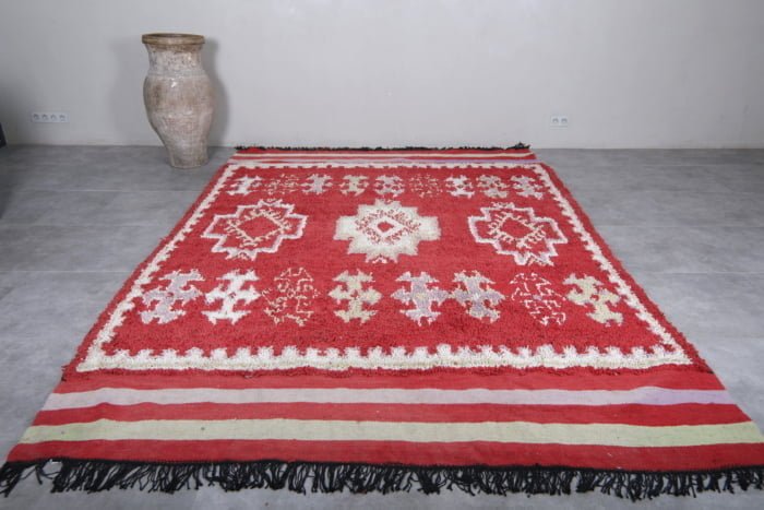 Moroccan rug Hand knotted - Boujaad rug