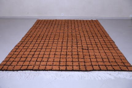 Moroccan rug Grid - Hand knotted Berber rug