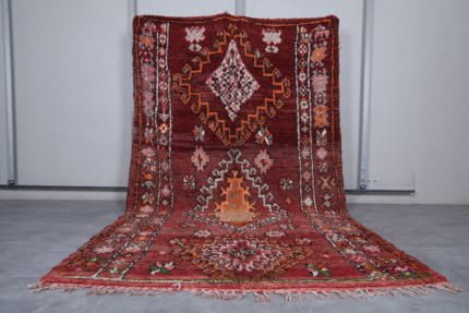 MOROCCAN VINTAGE RUG 6.7 X 11.9 FEET