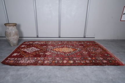 MOROCCAN VINTAGE RUG 6.7 X 11.9 FEET