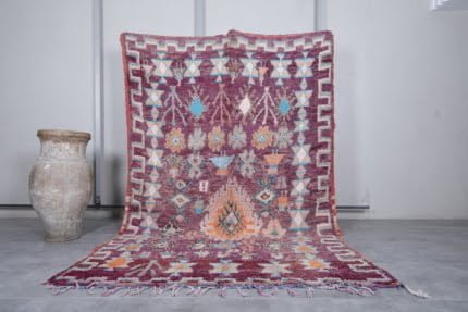 BOUJAAD MOROCCAN RUG 6.5 X 10.6 FEET