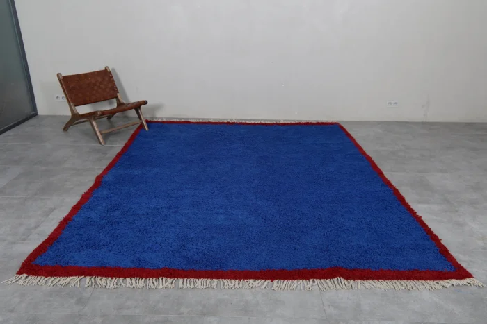 Moroccan rug blue - berber rug