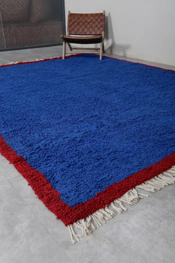 Moroccan rug blue - berber rug