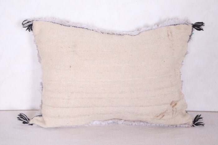 striped Moroccan pillow 13.7 INCHES X 18.5 INCHES