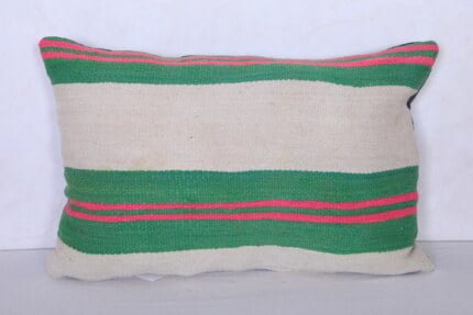 striped moroccan pillow 15.7 INCHES X 23.6 INCHES