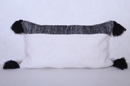 handmade moroccan pillow 13.7 INCHES X 23.6 INCHES