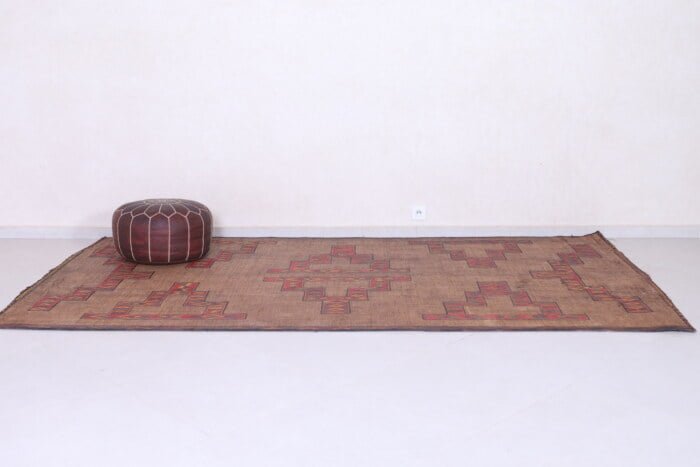 Vintage tuareg rug 5.7 X 10.6 feet