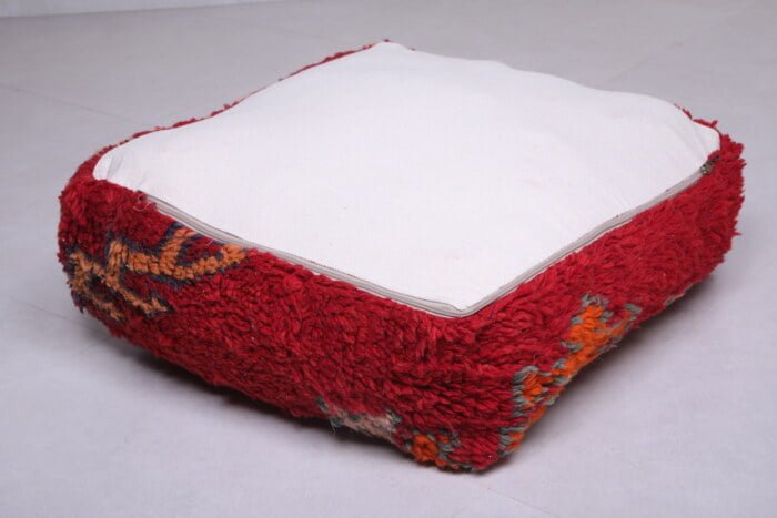 Handmade kilim pouf 24’’ X 24” X 7.8’’