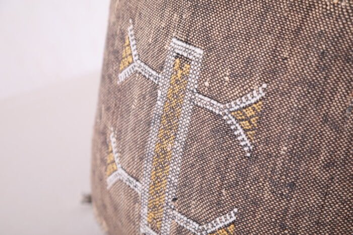 vintage moroccan pillow 18.5 INCHES X 20 INCHES