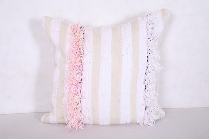 striped moroccan pillow 15.3 INCHES X 22.8 INCHES