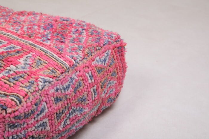 Kilim moroccan pouf 24’’ X 24” X 7.8’’