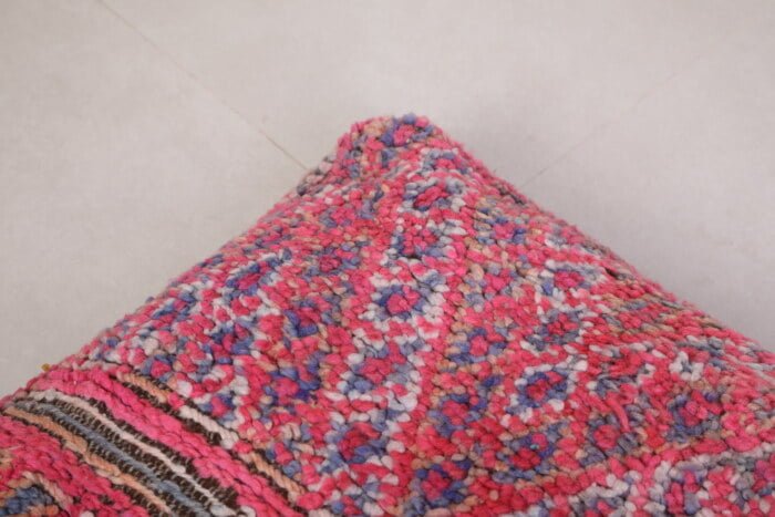 Kilim moroccan pouf 24’’ X 24” X 7.8’’