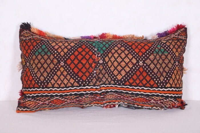 vintage moroccan pillow 12.2 INCHES X 22.8 INCHES