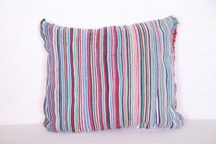 striped moroccan pillow 40 CM X 46 CM = 15.7 INCHES X 18.1 INCHES