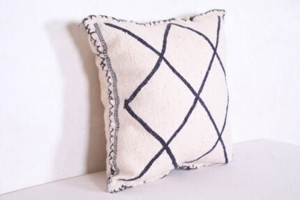 striped moroccan pillow 19.6 INCHES X 20 INCHES