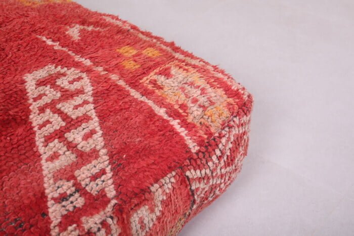 Moroccan pouf kilim 24’’ X 24” X 7.8’’