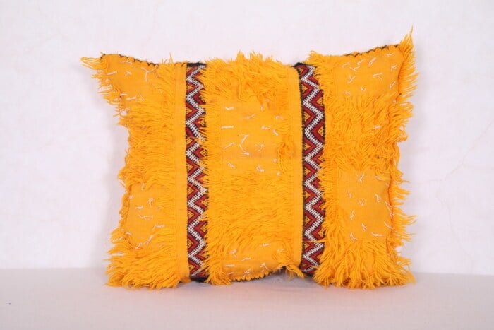 vintage moroccan pillow 17.3 INCHES X 20 INCHES