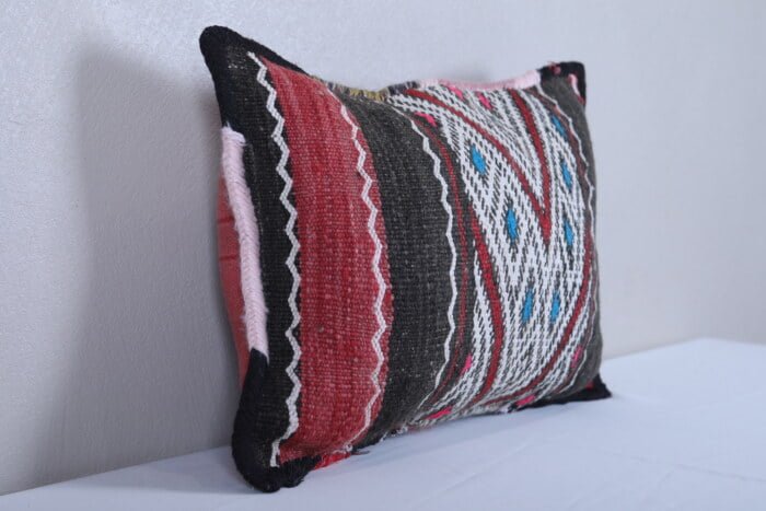 striped moroccan pillow 13.7 INCHES X 18.8 INCHES