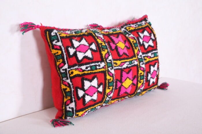 striped moroccan pillow 14.5 INCHES X 24 INCHES