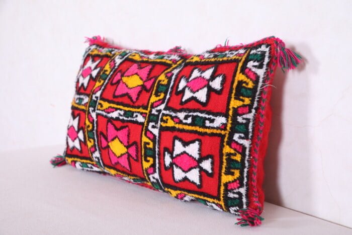 striped moroccan pillow 14.5 INCHES X 24 INCHES