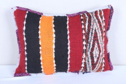 striped moroccan pillow 14.5 INCHES X 20 INCHES