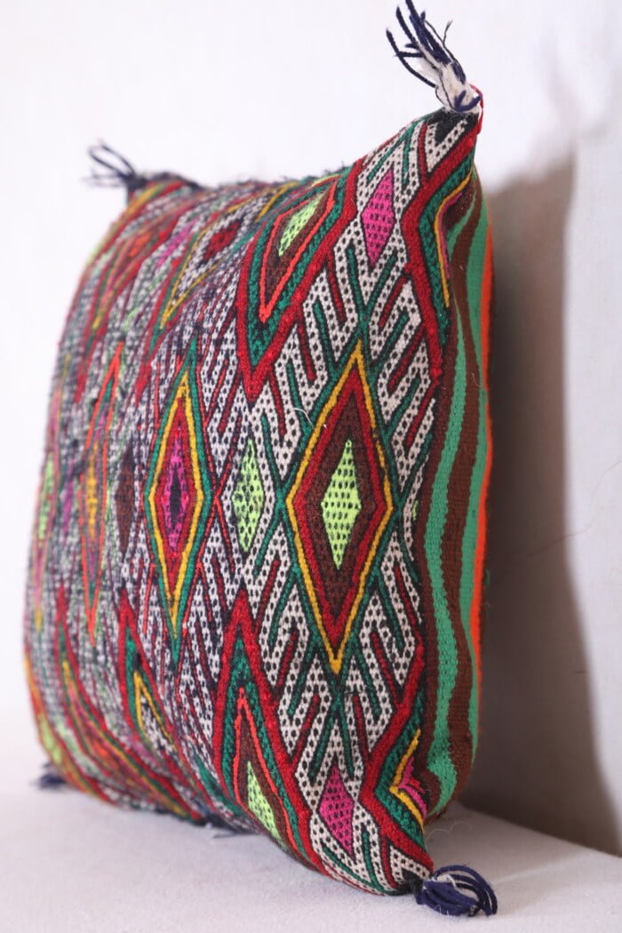 kilim moroccan pillow 14.5 INCHES X 16.5 INCHES