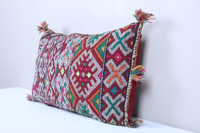 Kilim moroccan pillow 15.7 INCHES X 24.4 INCHES