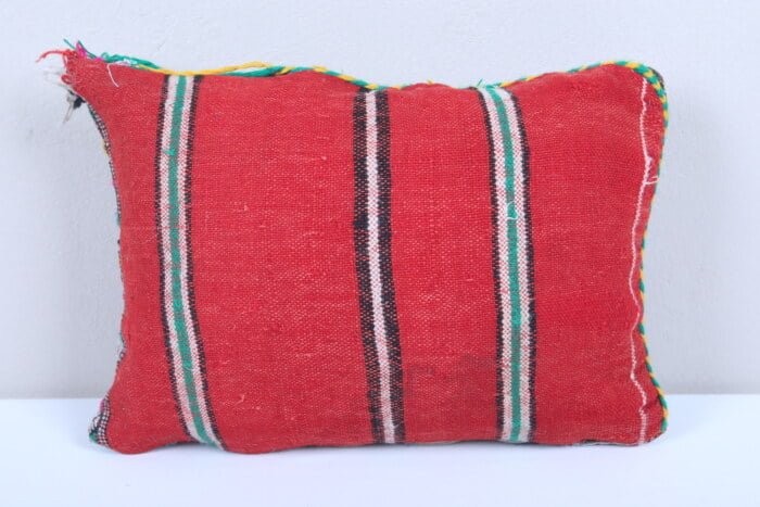 striped moroccan pillow 13.3 INCHES X 16.9 INCHES