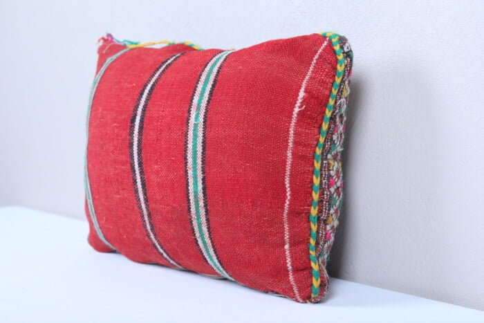 striped moroccan pillow 13.3 INCHES X 16.9 INCHES