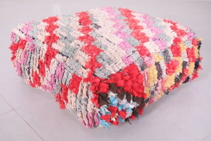 Handmade moroccan pouf 24’’ X 24” X 7.8’’