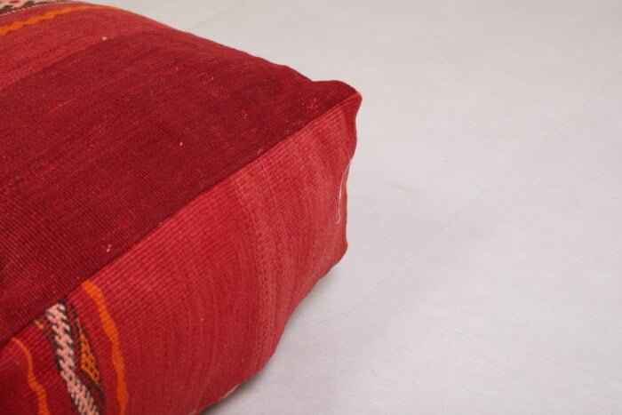 Kilim moroccan pouf 24’’ X 24” X 7.8’’