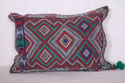 striped moroccan pillow 12.5 INCHES X 18.1 INCHES