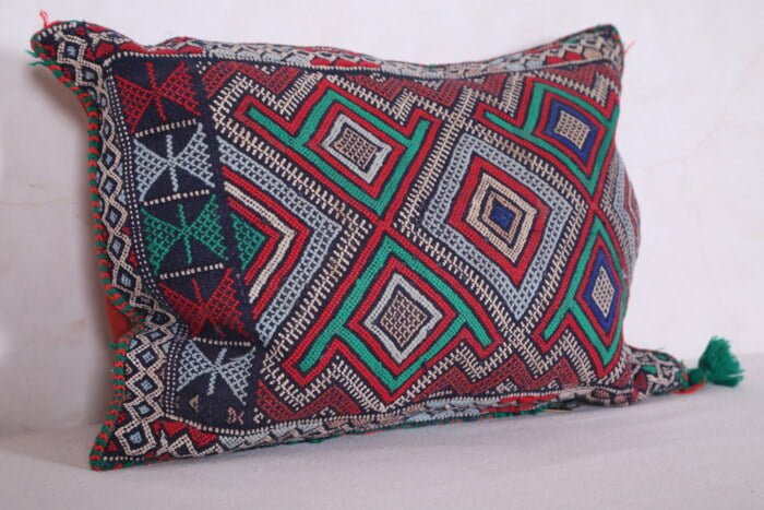 striped moroccan pillow 12.5 INCHES X 18.1 INCHES