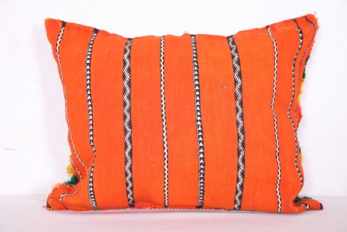 striped moroccan pillow 18.1 INCHES X 21.6 INCHES