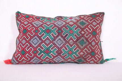 Moroccan pillow beni ourain 12.5 INCHES X 19.6 INCHES