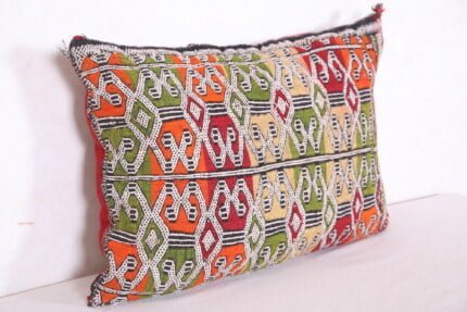 striped moroccan pillow 17.3 INCHES X 22.8 INCHES