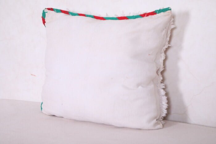 Handmade moroccan pillow 16.5 INCHES X 17.3 INCHES