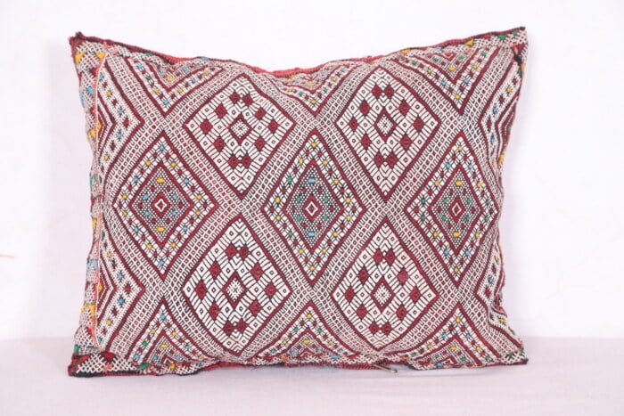 striped Moroccan pillow 16.5 INCHES X 20.4 INCHES