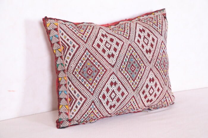 striped Moroccan pillow 16.5 INCHES X 20.4 INCHES