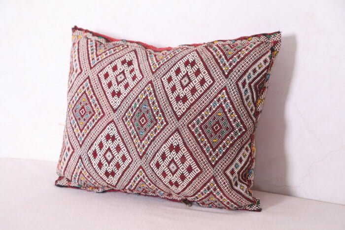 striped Moroccan pillow 16.5 INCHES X 20.4 INCHES