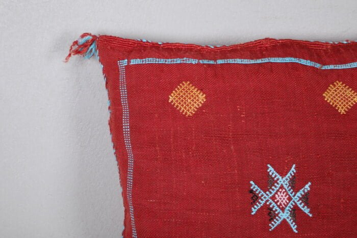 vintage moroccan pillow 18.5 INCHES X 19.2 INCHES