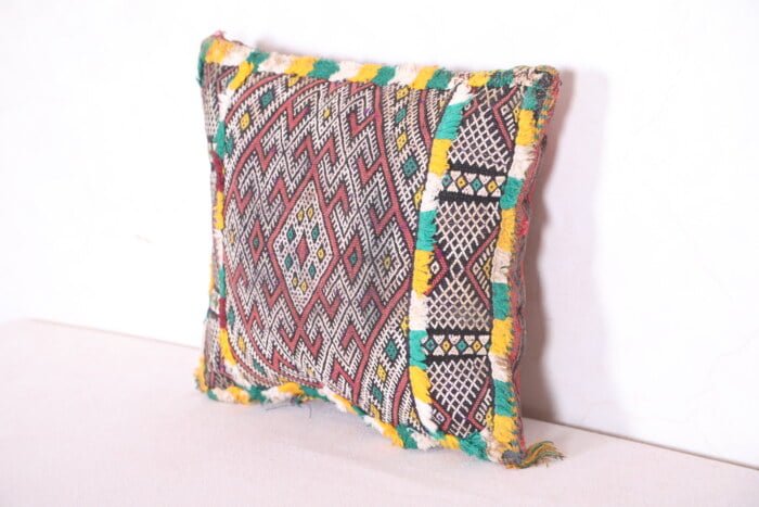 Kilim moroccan pillow 13.3 INCHES X 14.9 INCHES