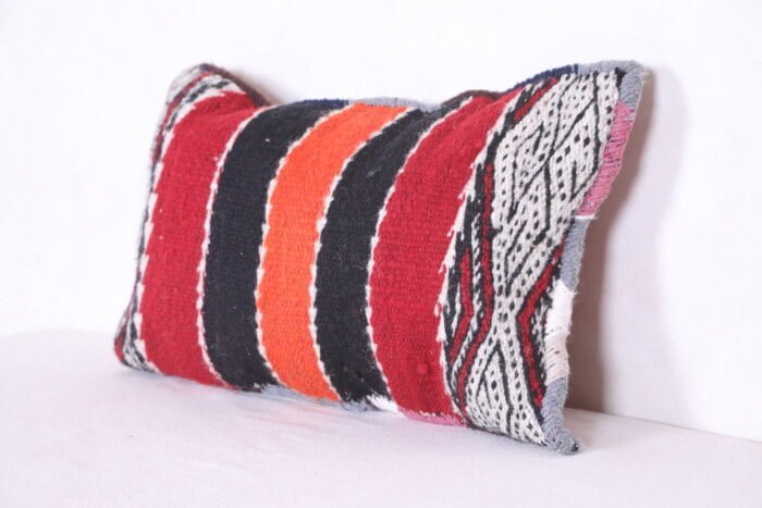 striped moroccan pillow 17.7 INCHES X 20.4 INCHES