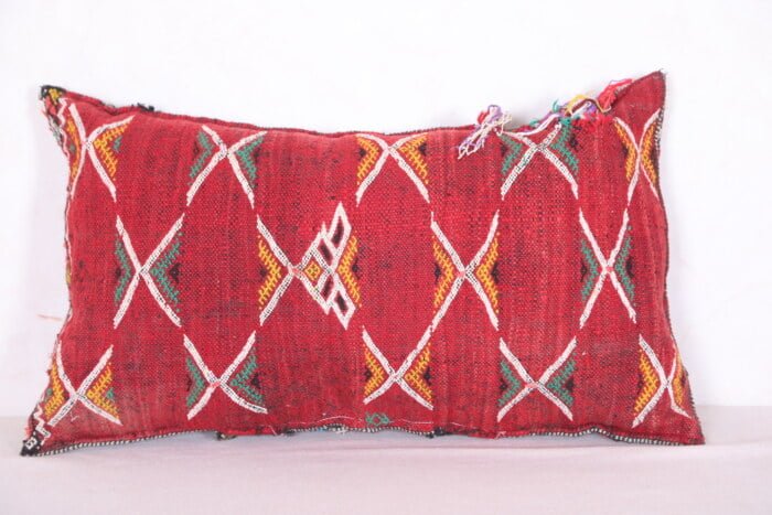 Moroccan pillow beni ourain 14.9 INCHES X 25.5 INCHES