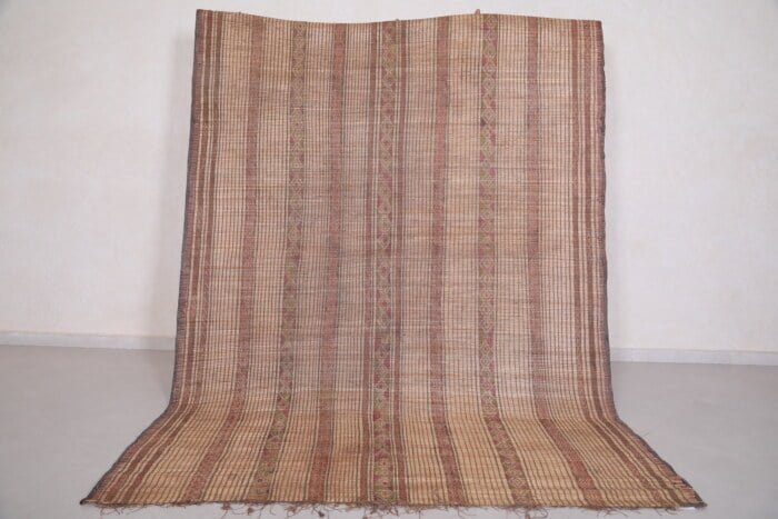 Moroccan african tuareg rug 6.4 X 8.6 feet