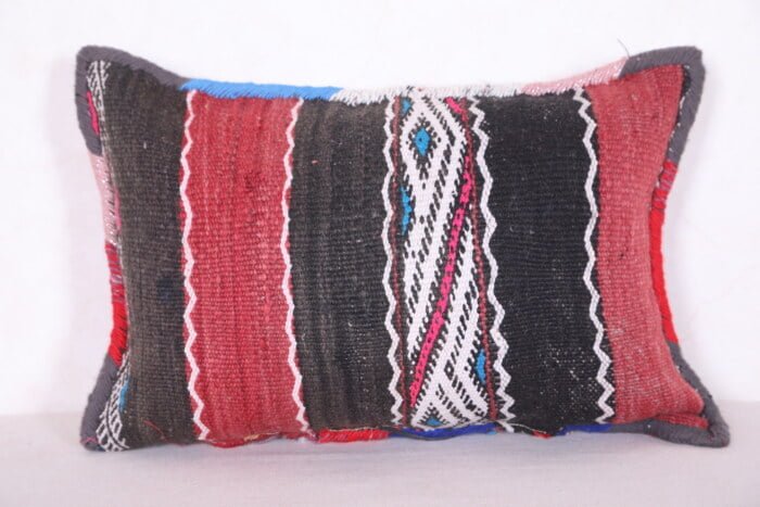 striped moroccan pillow 13.7 INCHES X 19.6 INCHES